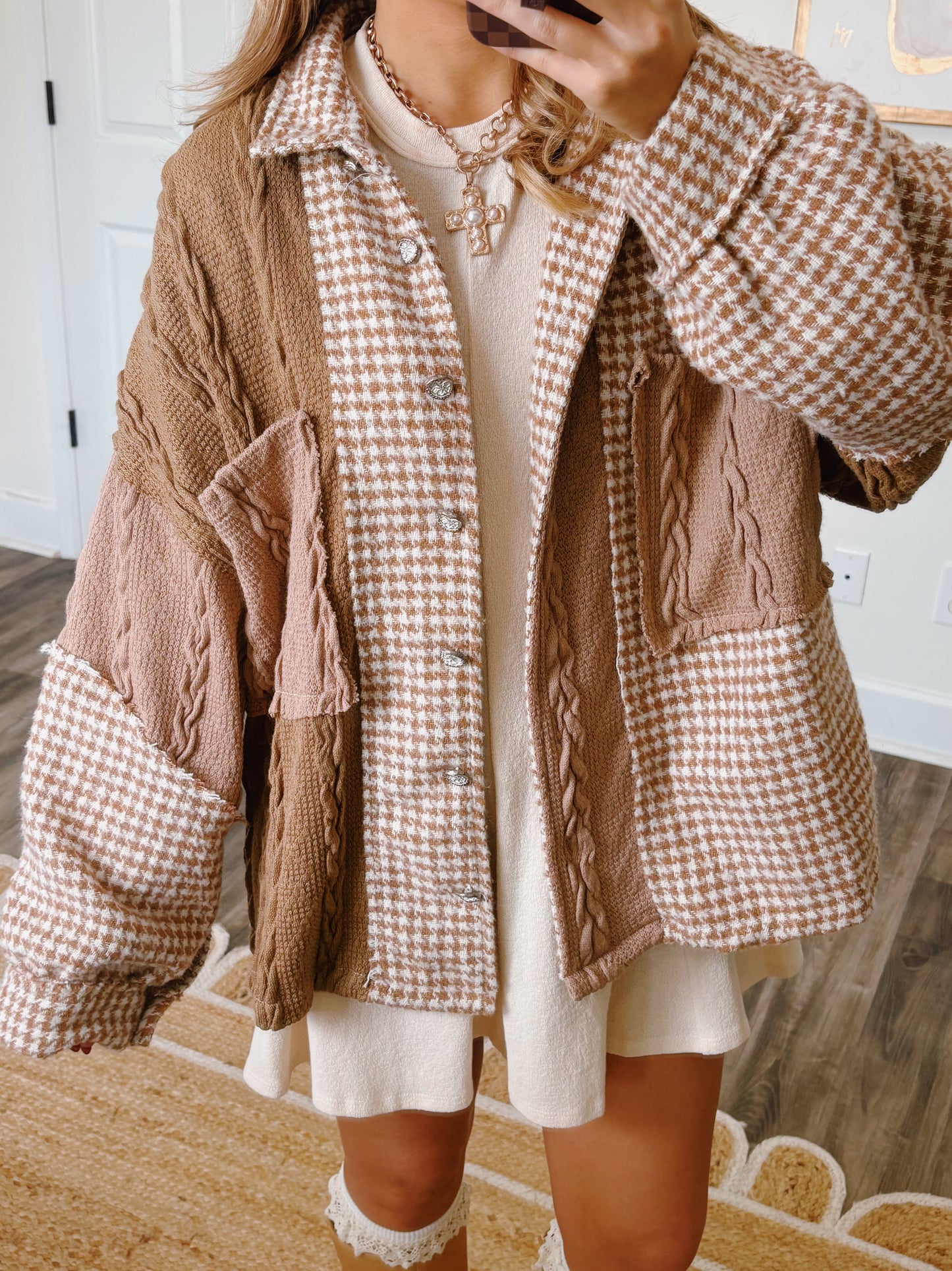 Oversized Plaid Shacket