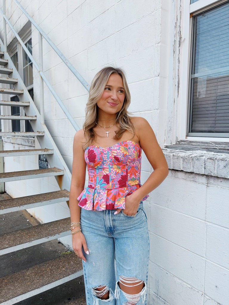 Calling You Corset Top