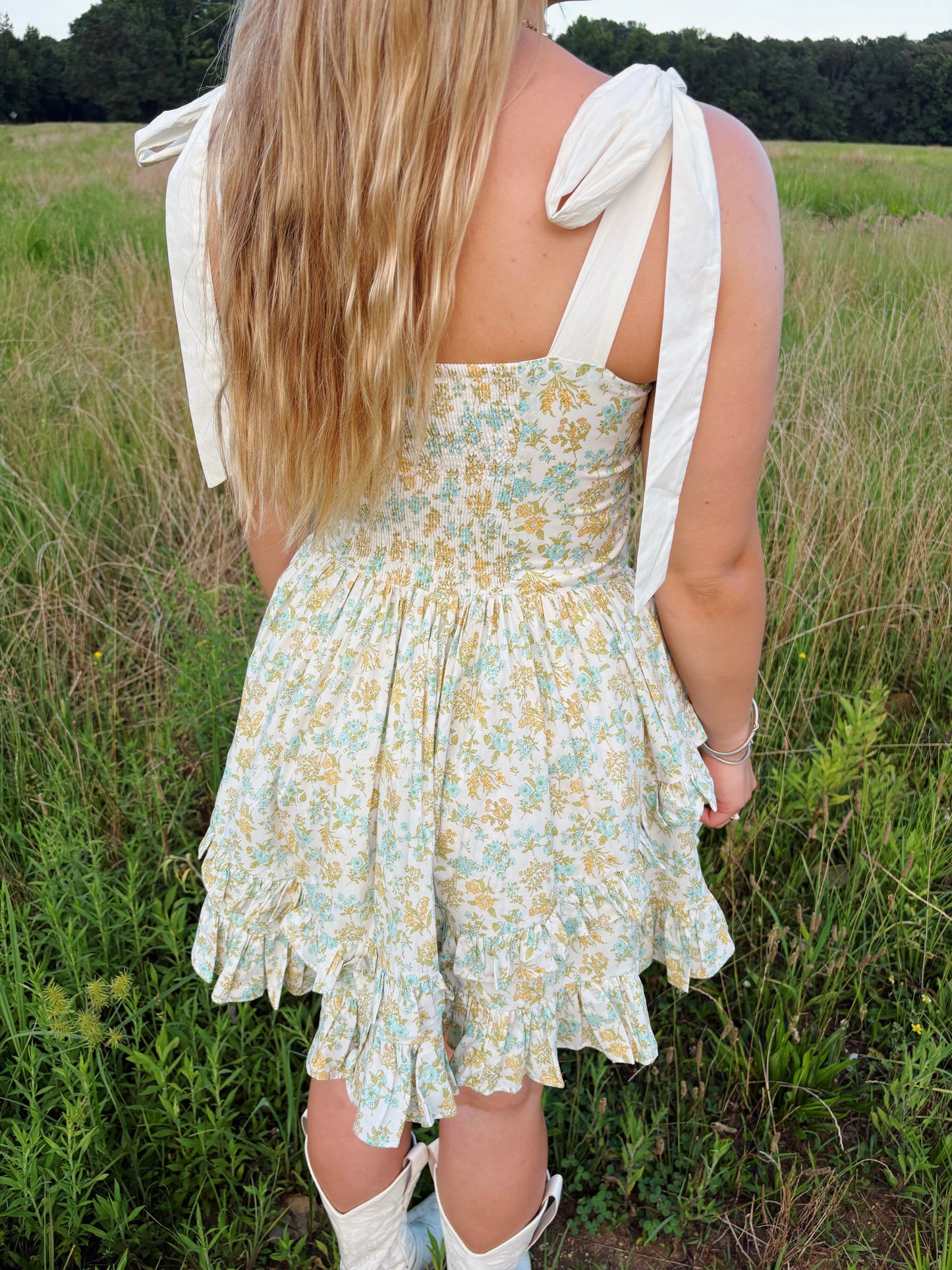 Meadows Ruffle Dress