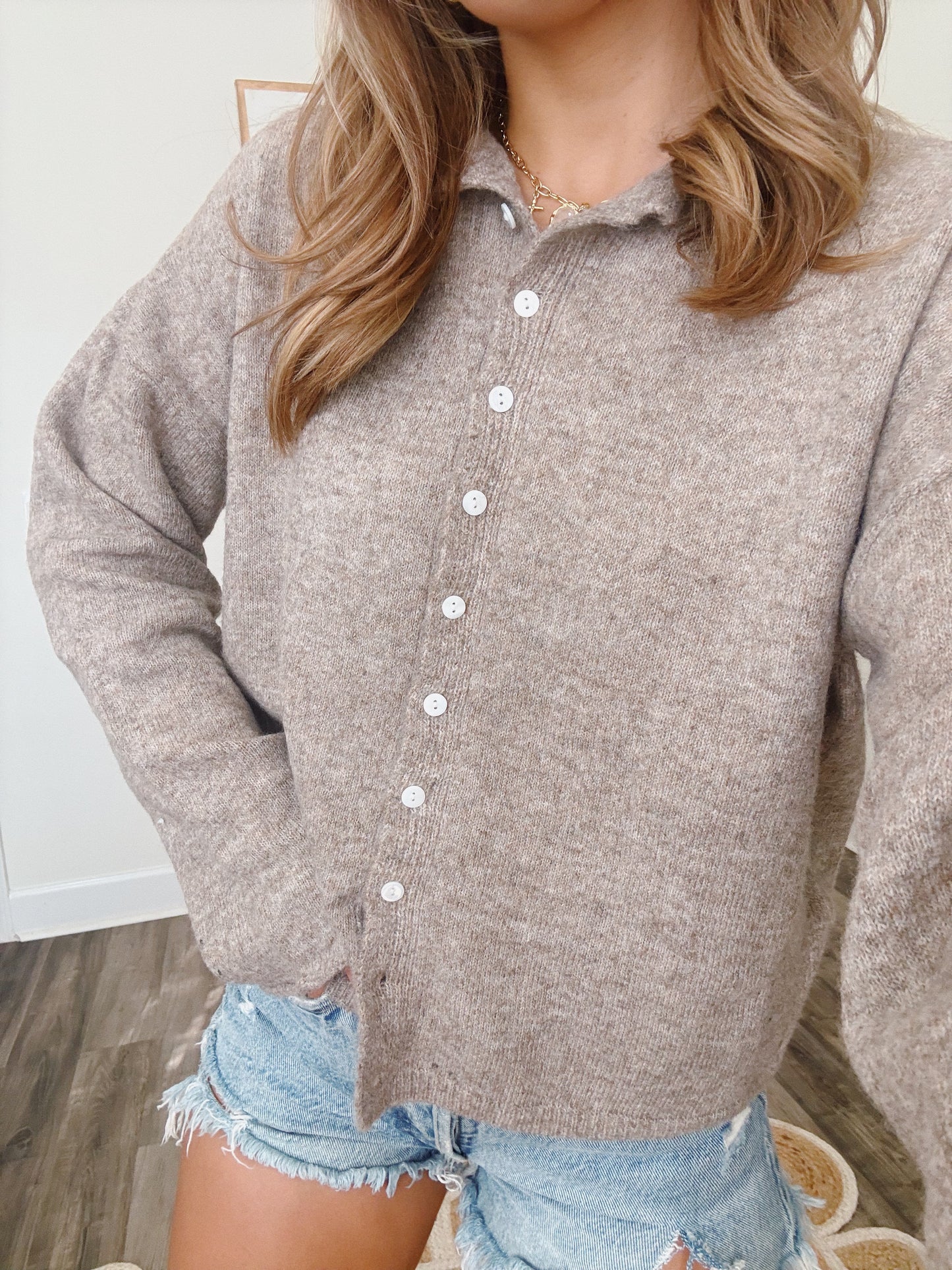Mocha Cardigan