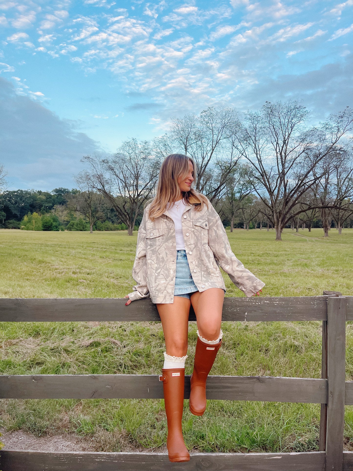 Oversized Camo Barn Jacket