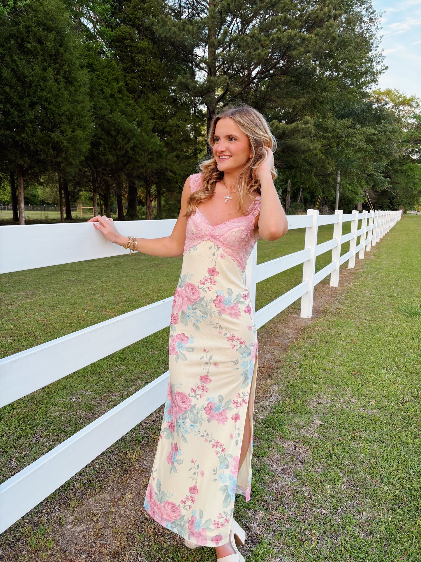 Pretty In Pastels Maxi Dress