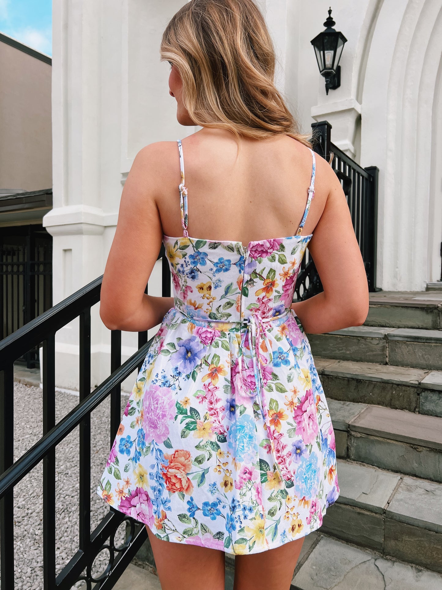 Eloise Floral Mini Dress