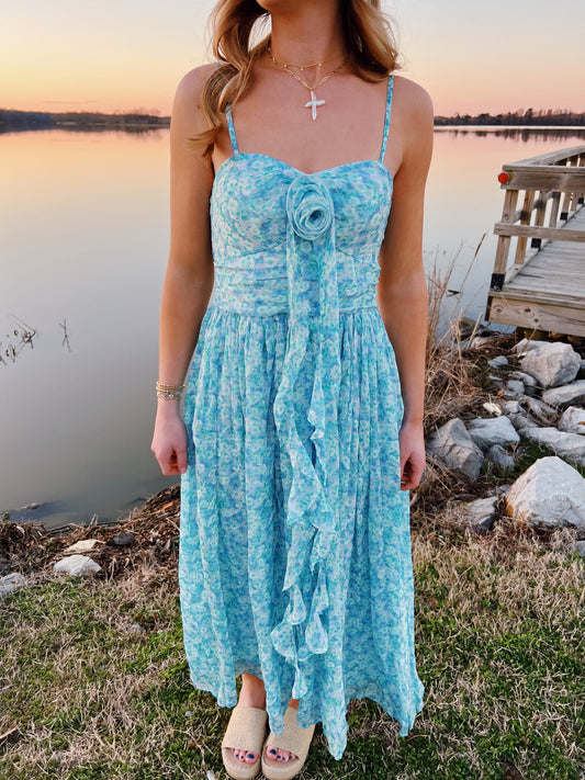 Spring Showers Maxi Dress