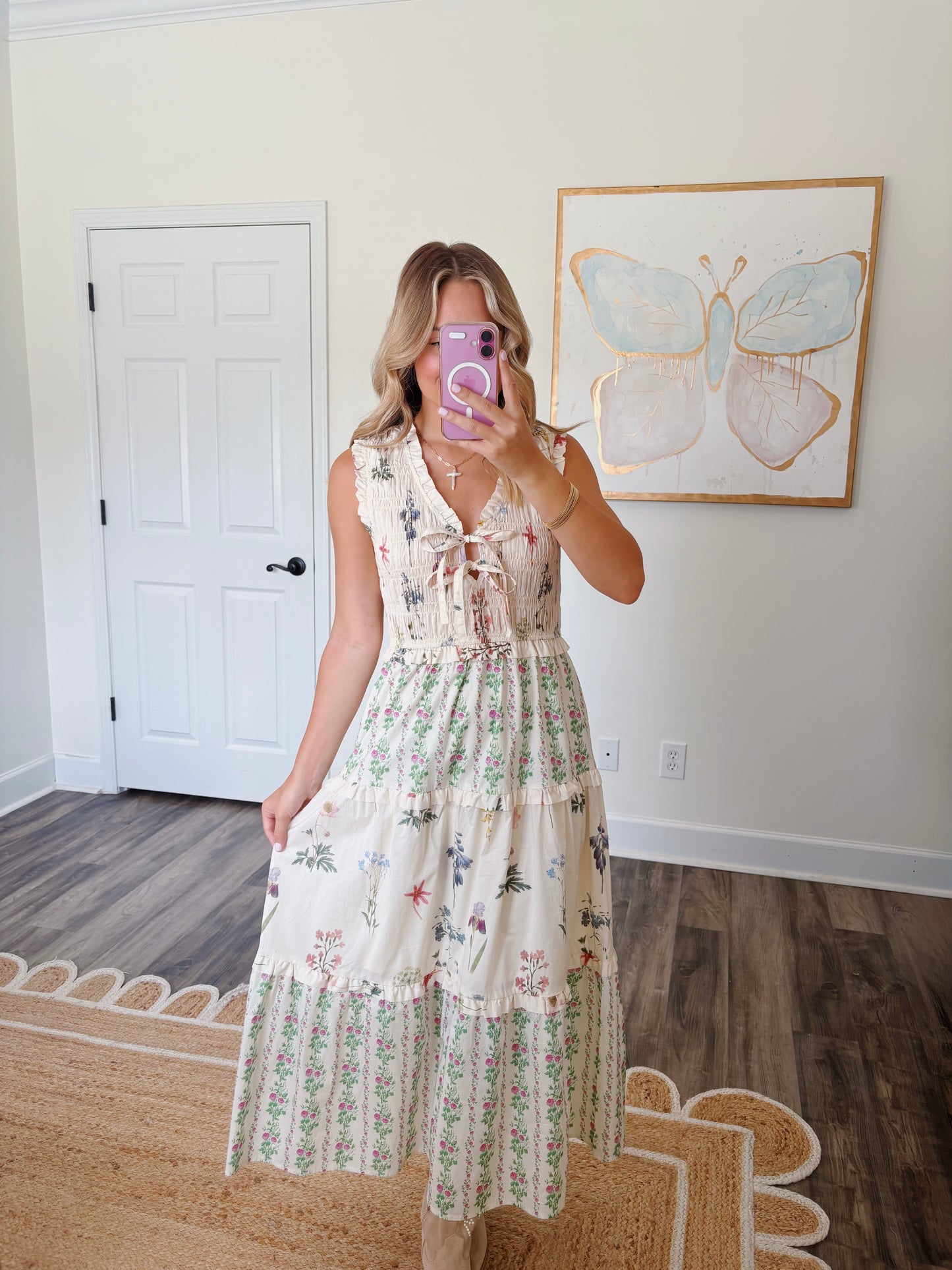 Savannah Bloom Maxi Dress