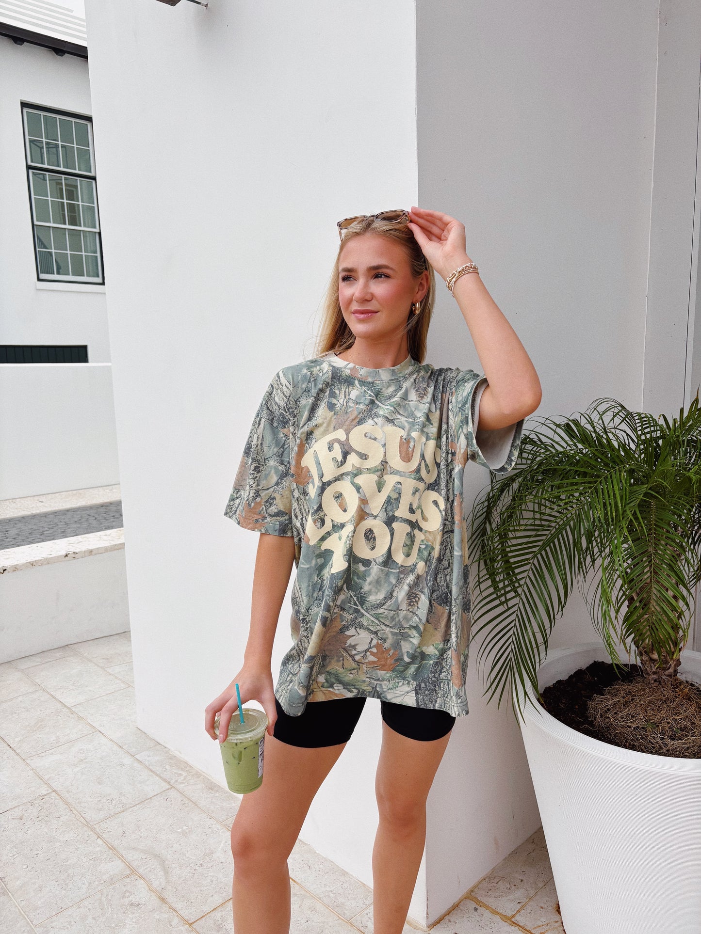 Jesus Loves You Camo Tee