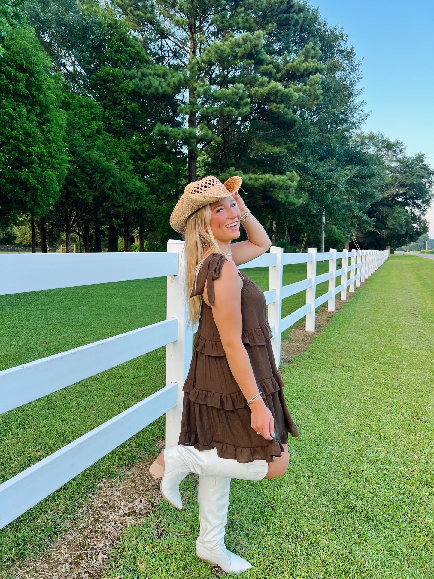 Hey Honey Mocha Dress