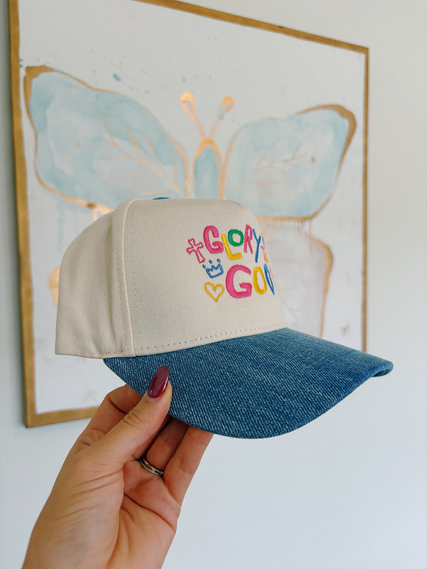 Glory To God Trucker Hat