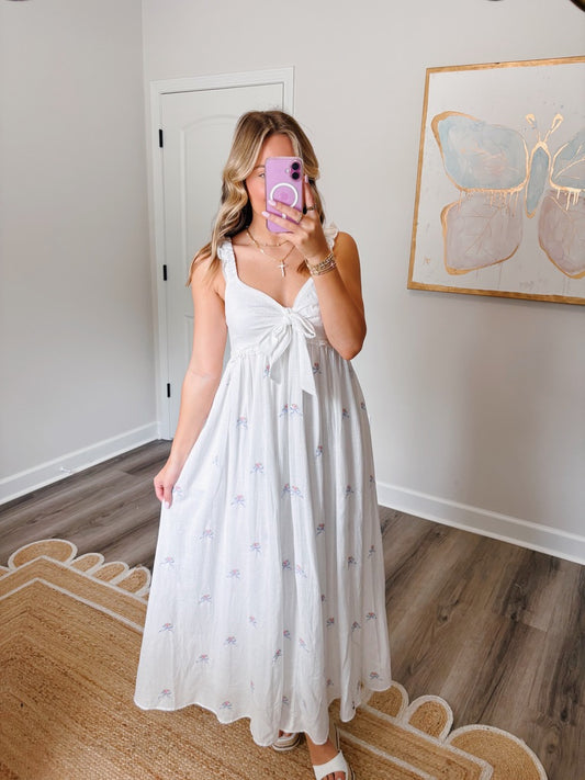 Enchanted Embroidered Maxi Dress