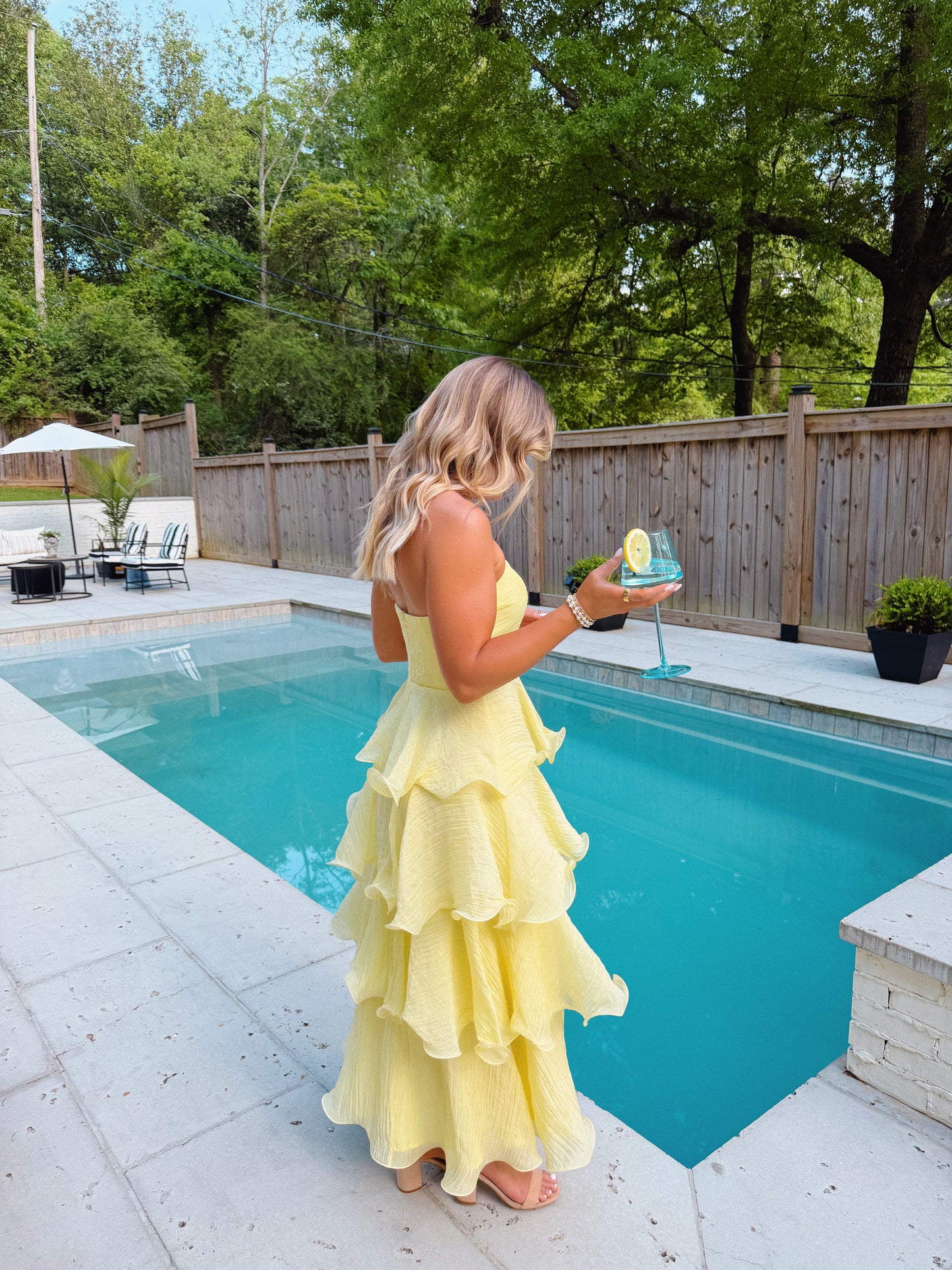 Sunny Days Tiered Maxi