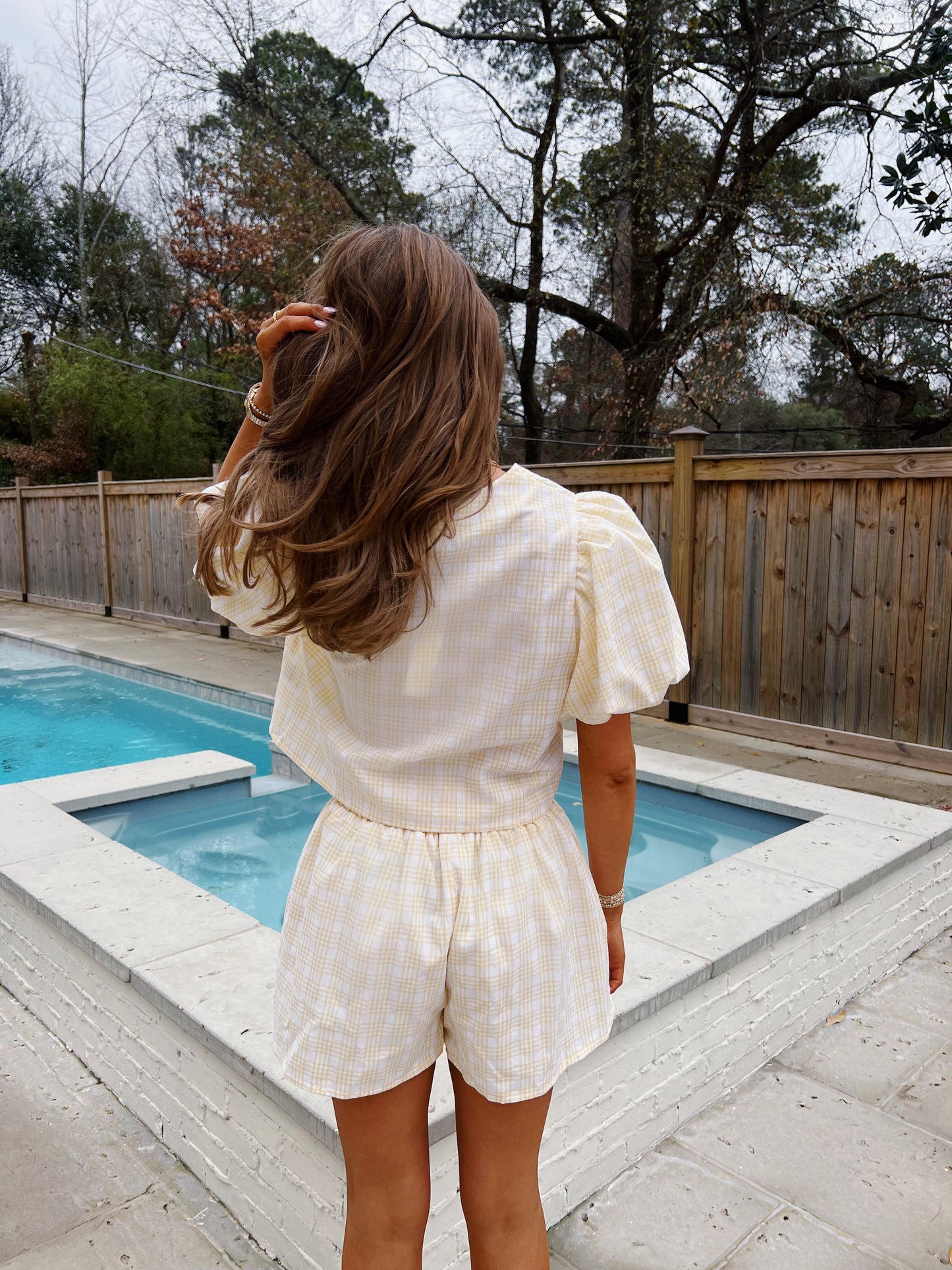 It Girl Yellow Tie Set