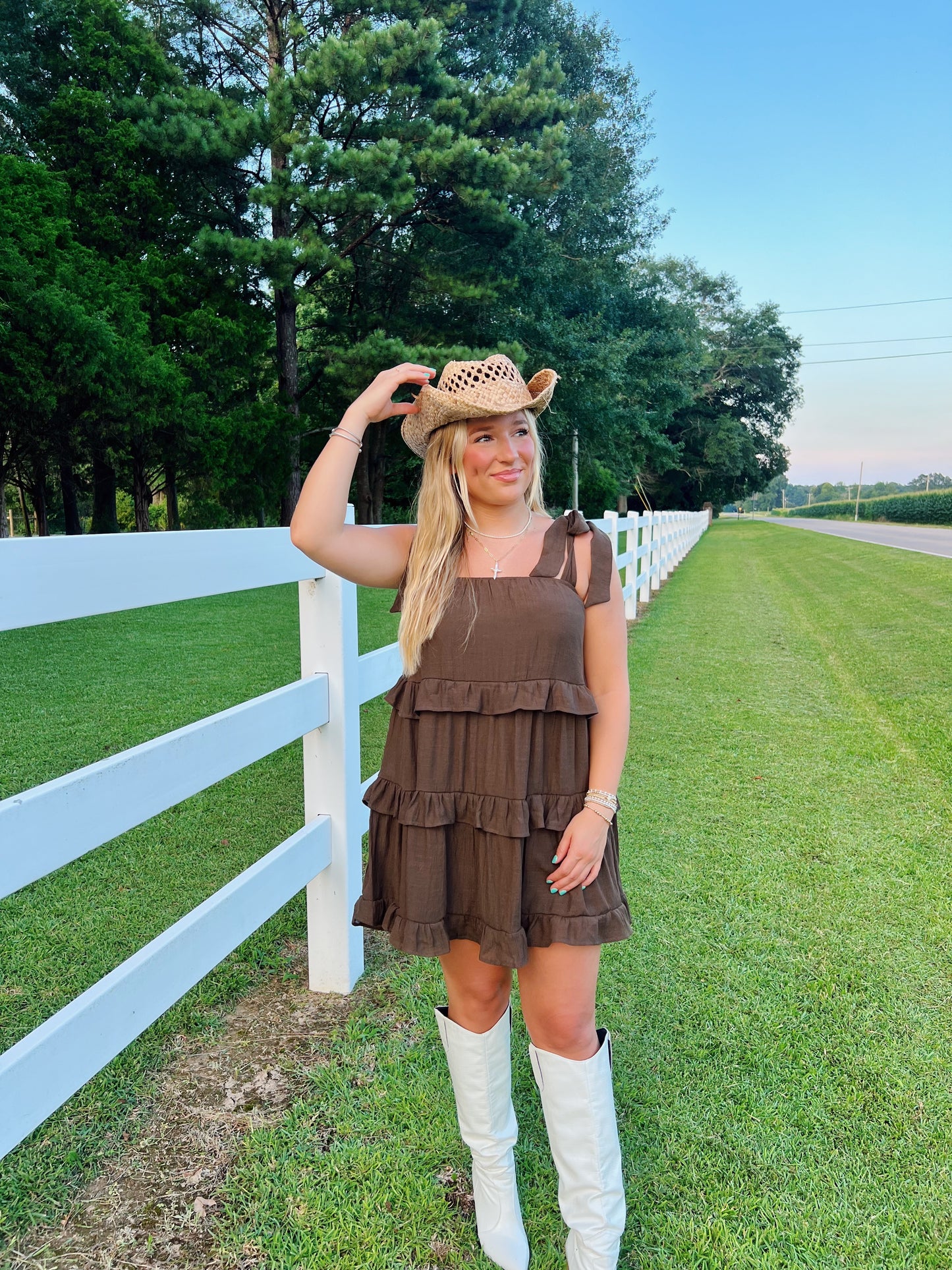 Hey Honey Mocha Dress