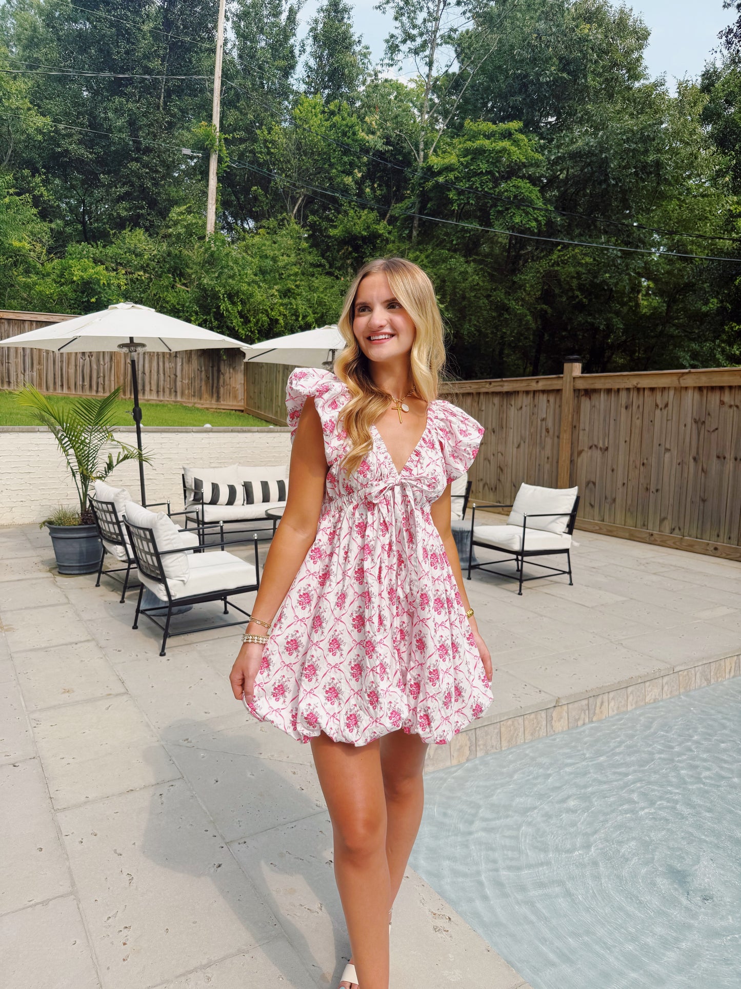 Darling Rosebud Bubble Dress