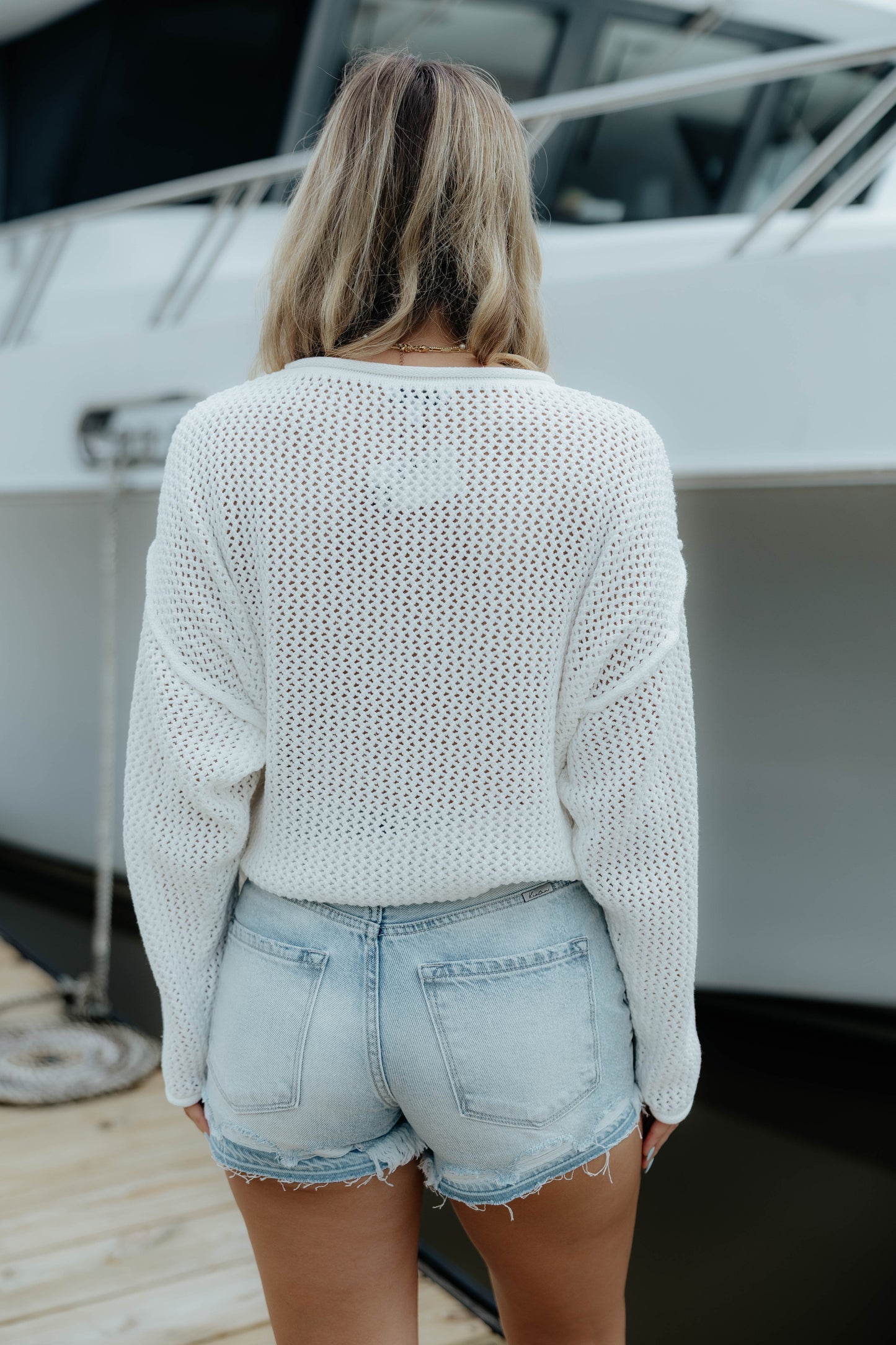 American Flag Knitted Sweater