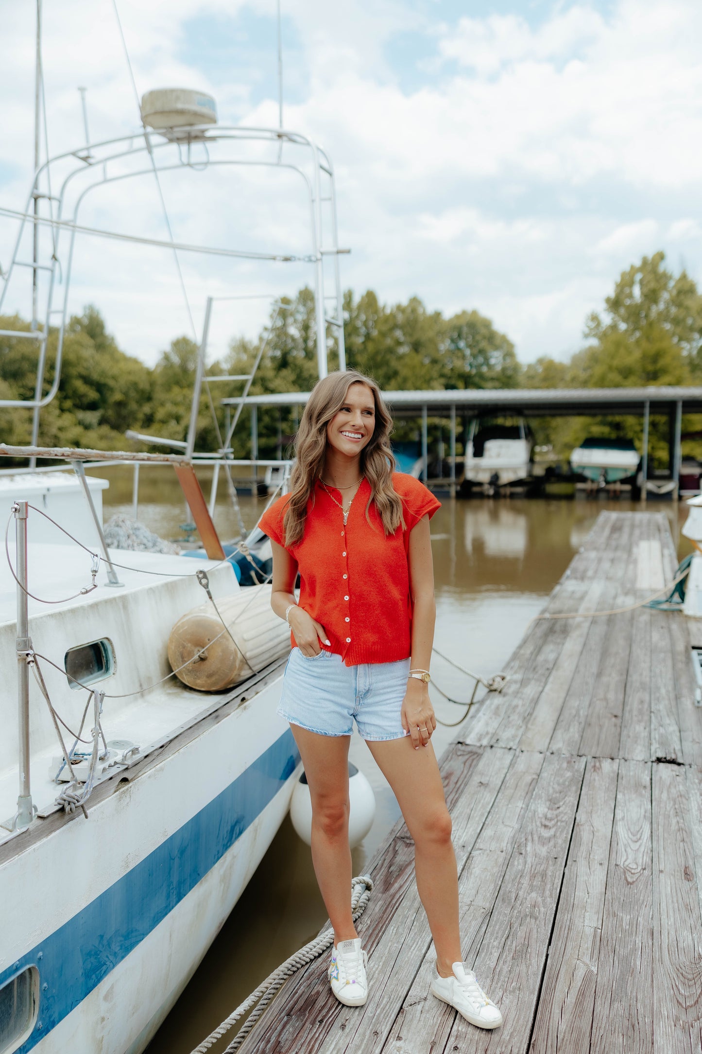 Ruby Sleeveless Cardigan