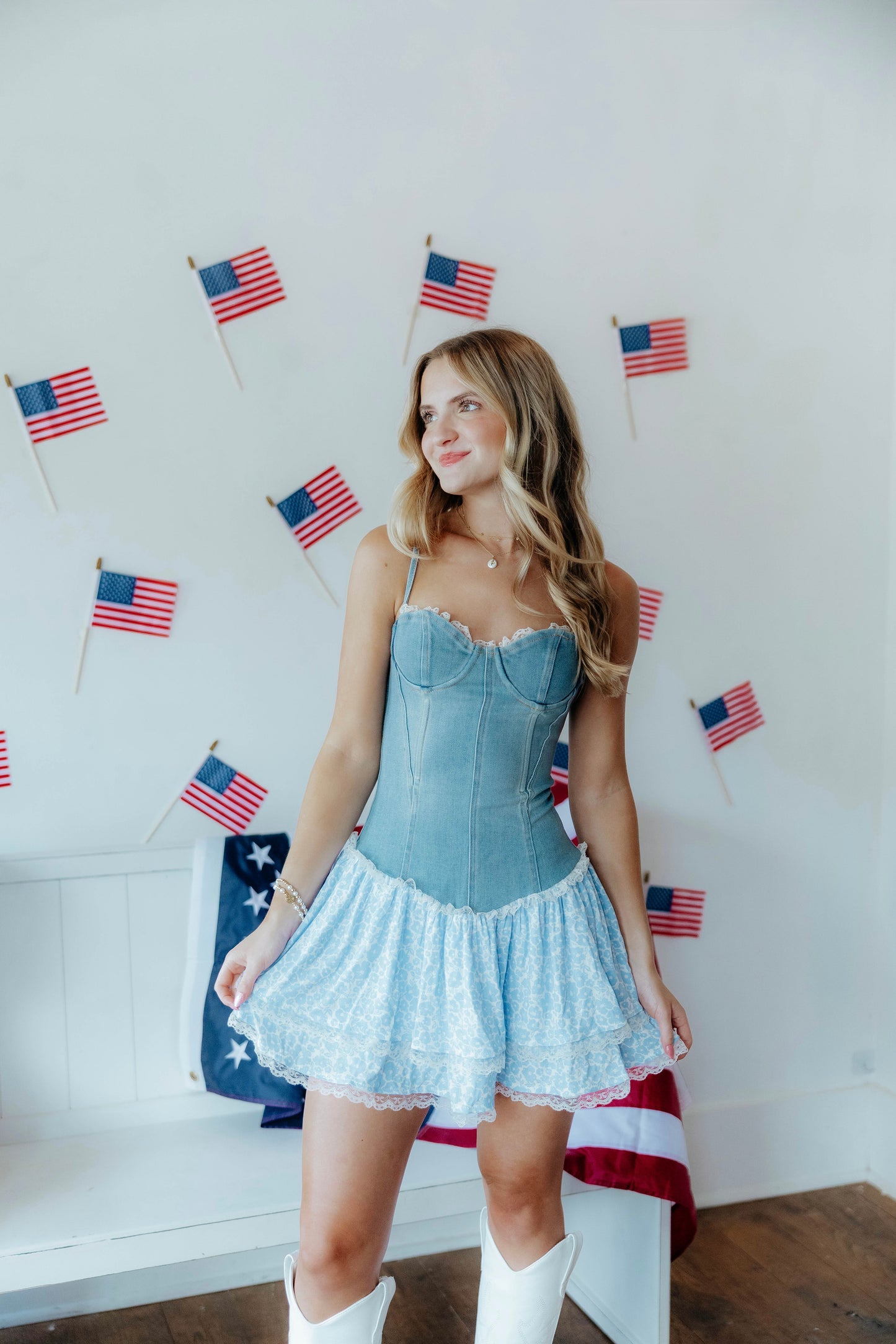 American Sweetheart Mini Dress