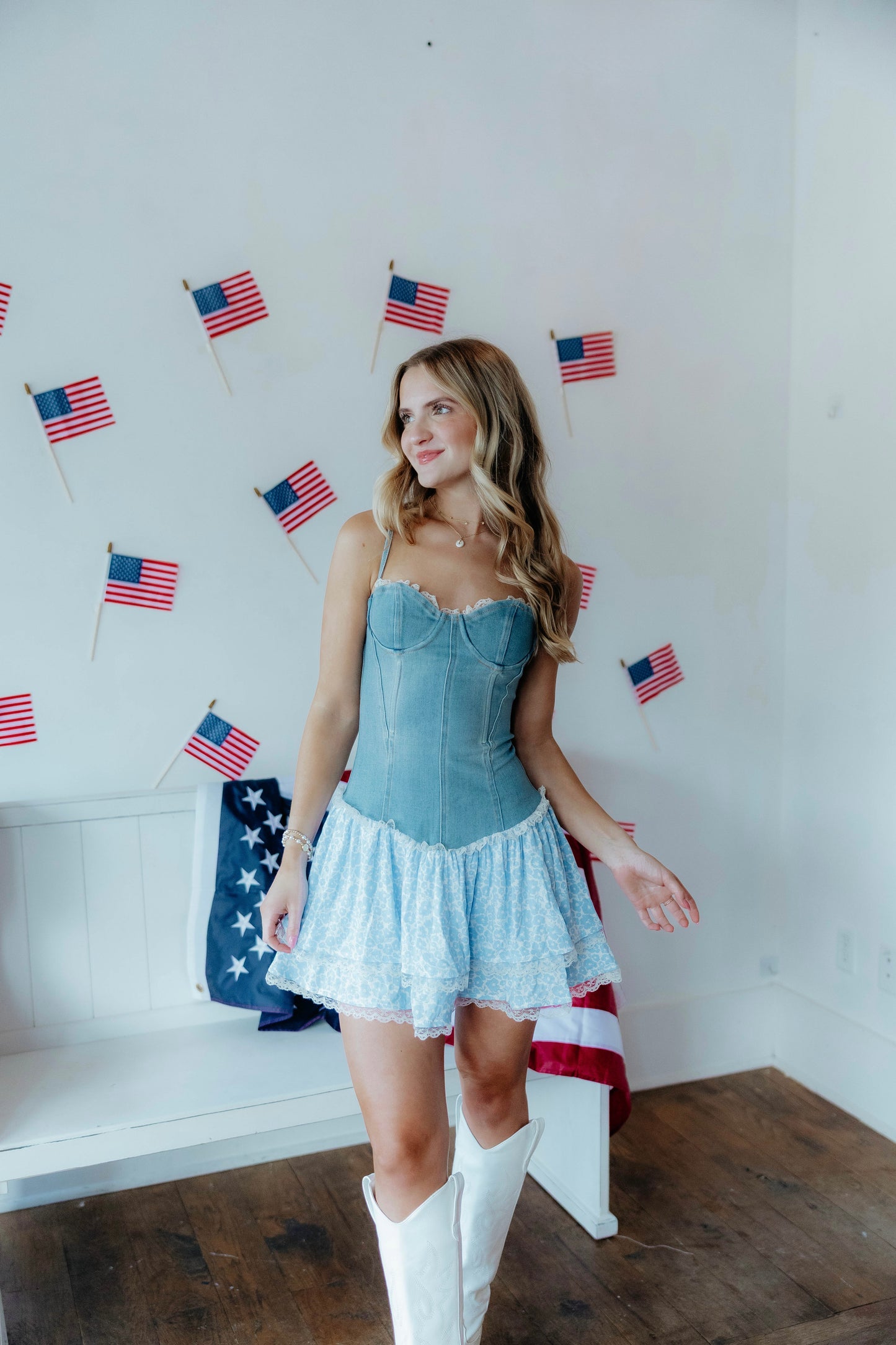 American Sweetheart Mini Dress