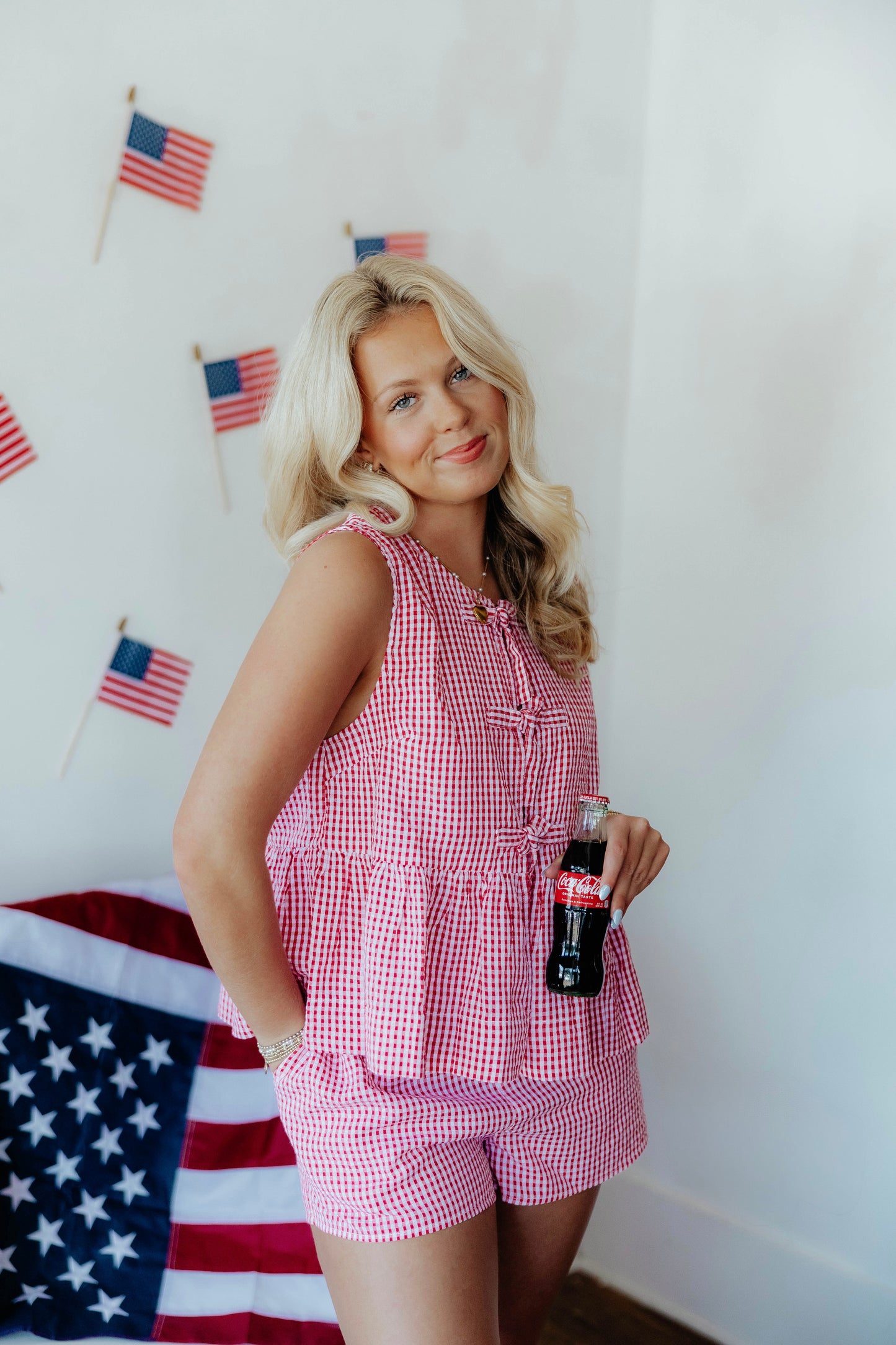 June Bug Gingham Set