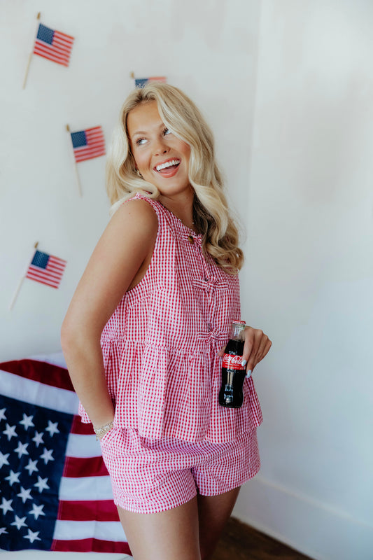 June Bug Gingham Set