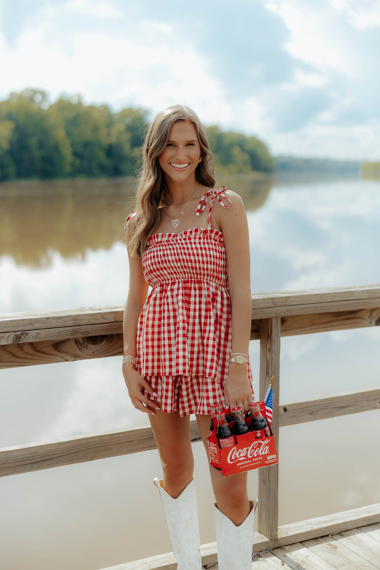 Heartland Gingham Set