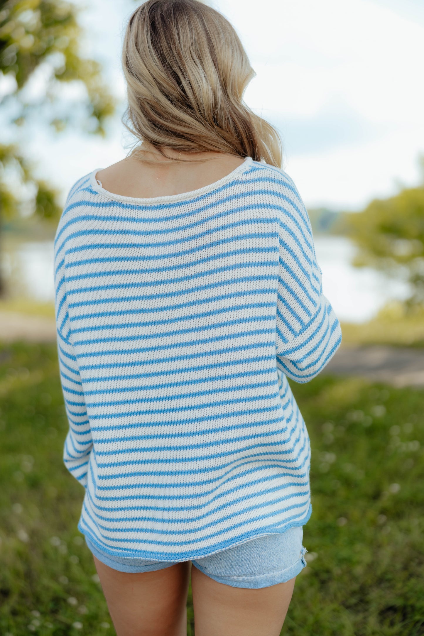 Lake Day Striped Sweater