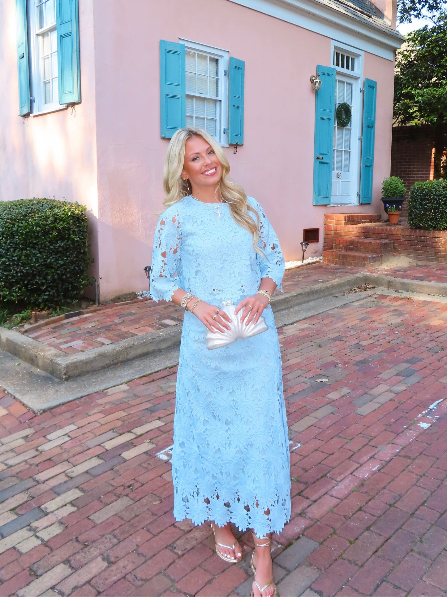 Charleston Girl Set in Blue