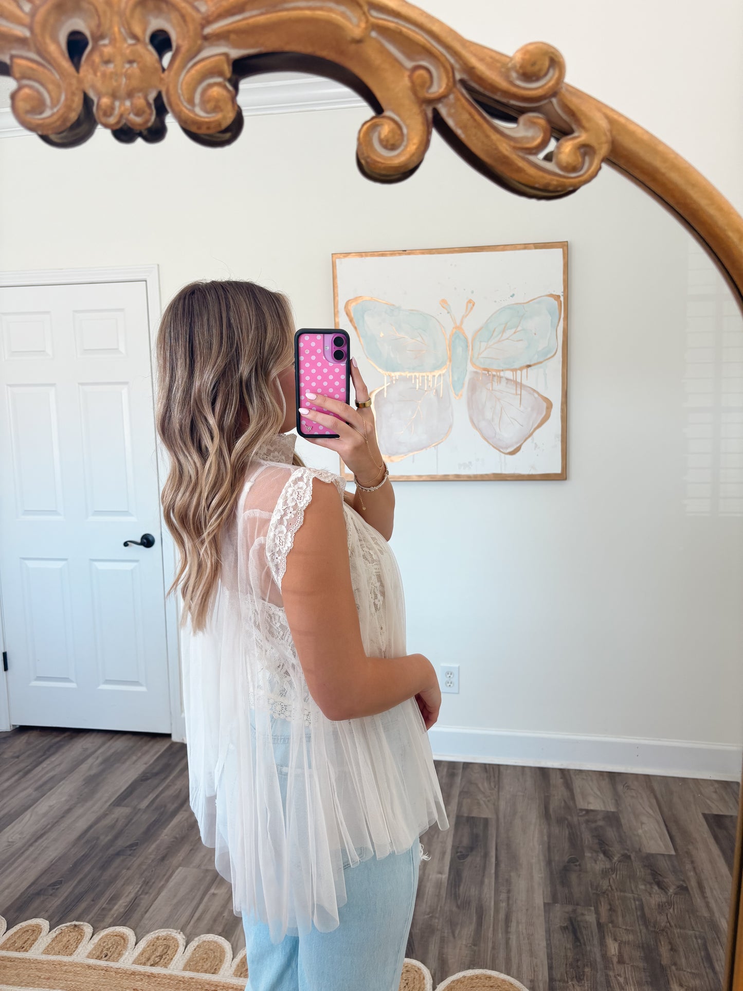 Kelsey Lace Top PREORDER *1/2 WEEK RESTOCK*