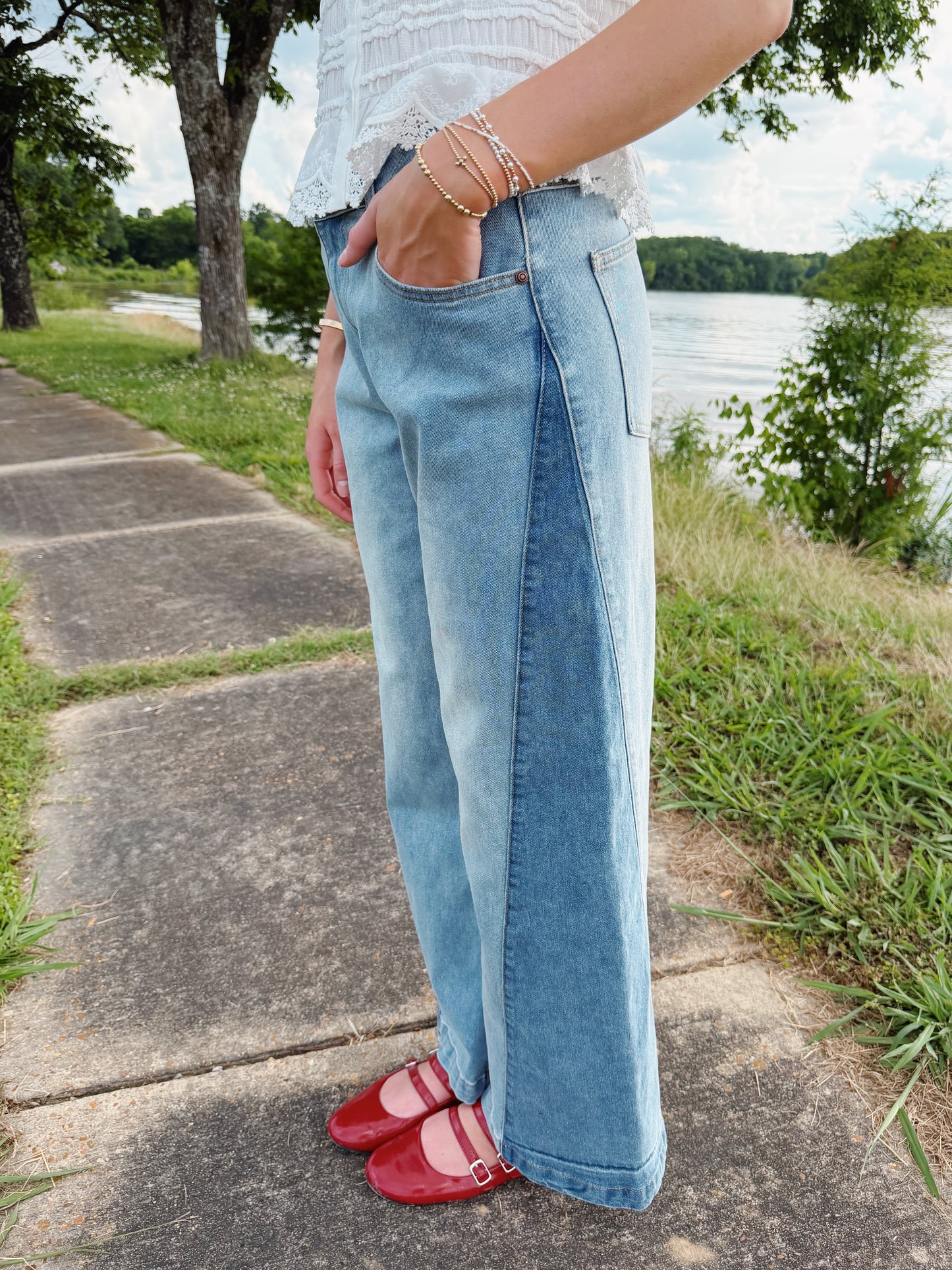 Make A Statement Baggy Jean
