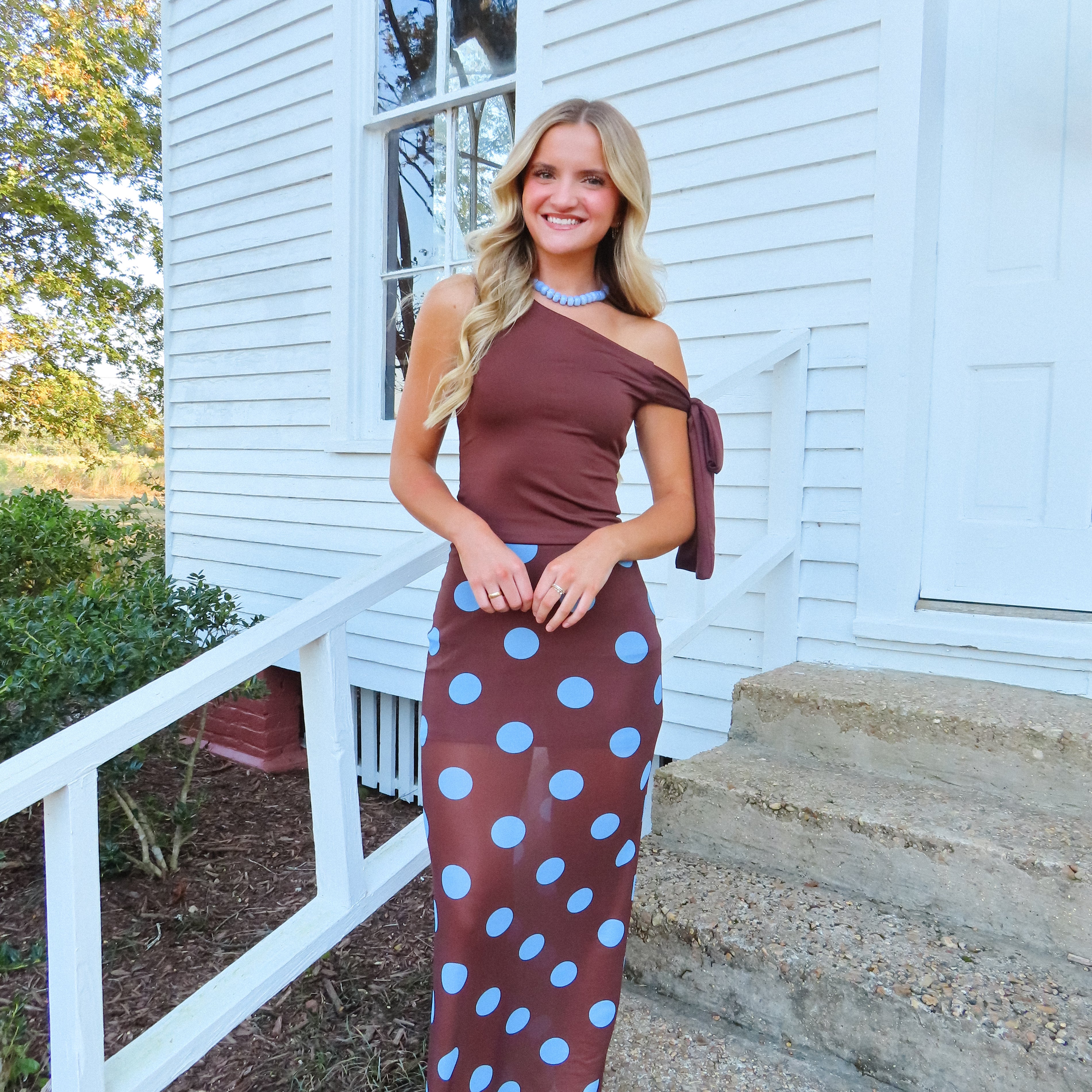 Maiya Polka Dot Skirt