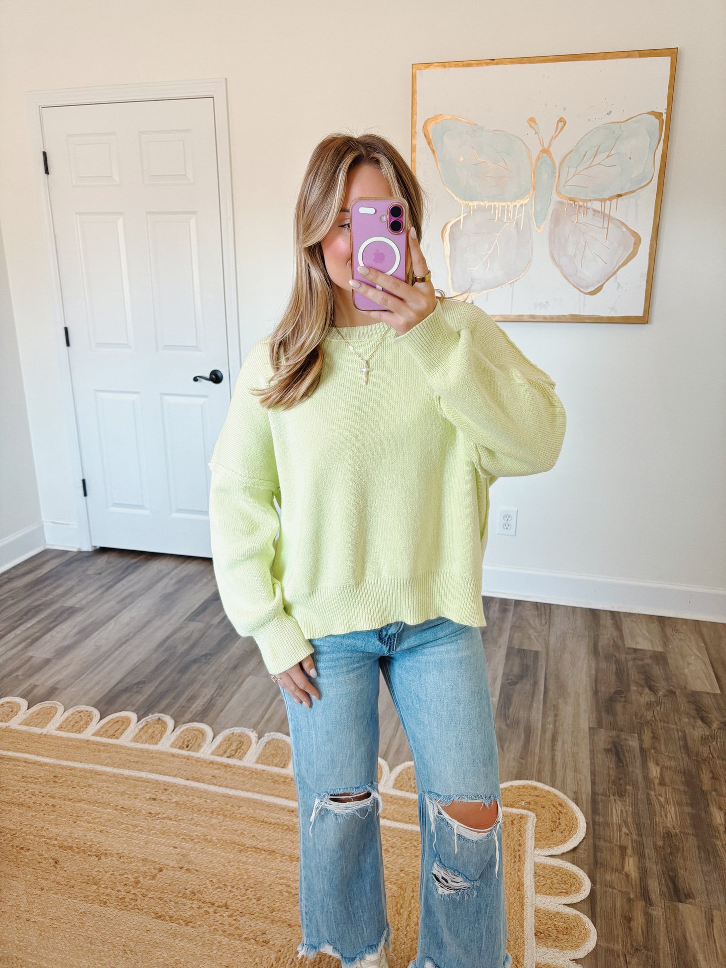 Limeade Basics Sweater