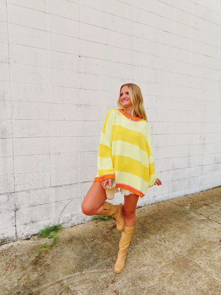 Bright Side Oversized Sweater
