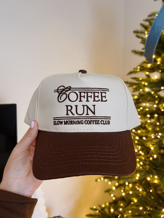 Coffee Run Trucker Hat