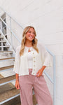 Ivory Lightweight Cardigan