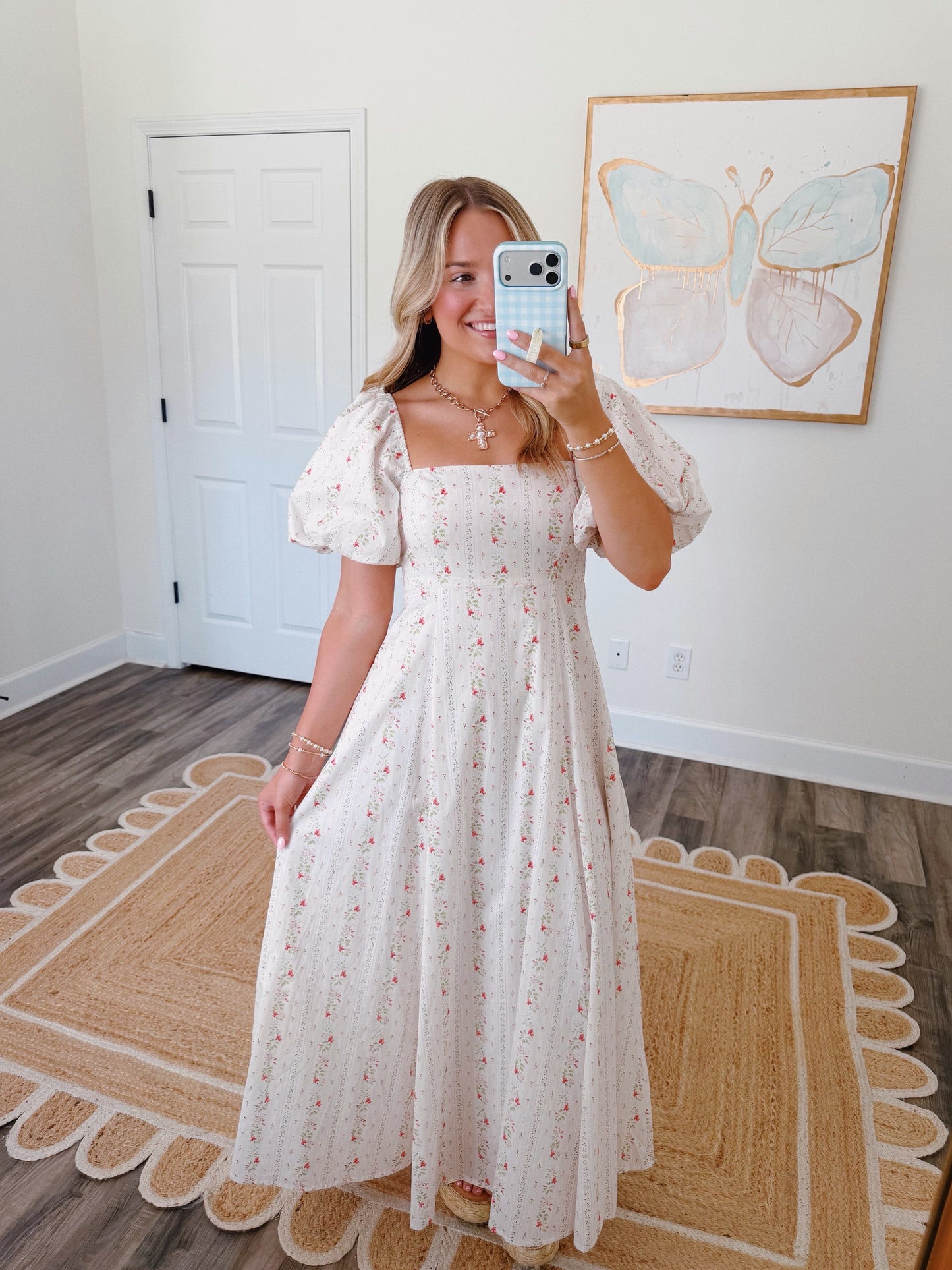 Sweetheart Maxi Dress in White