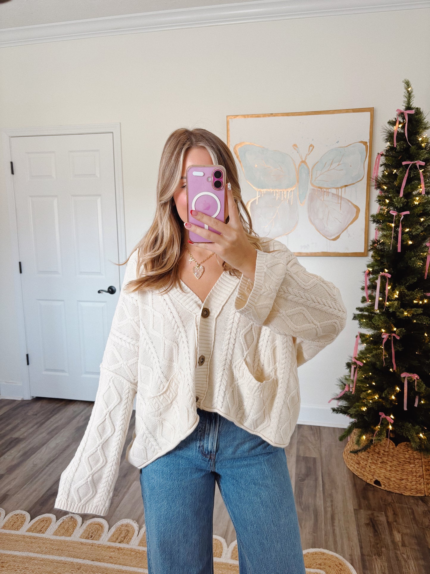 Nina Button Up Cardigan