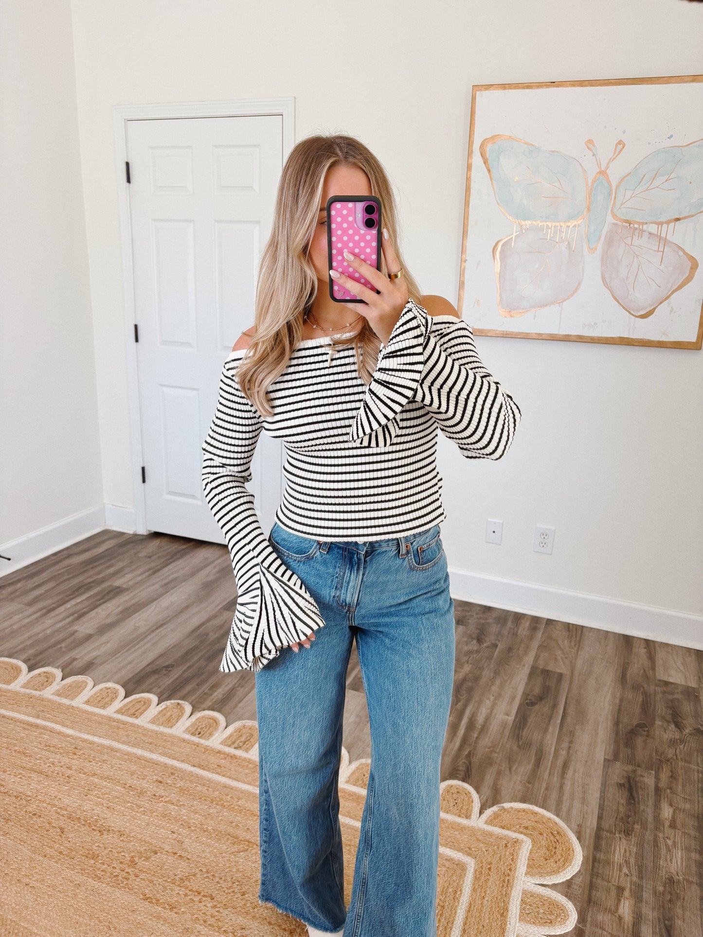 Super Stripe Nellie Top