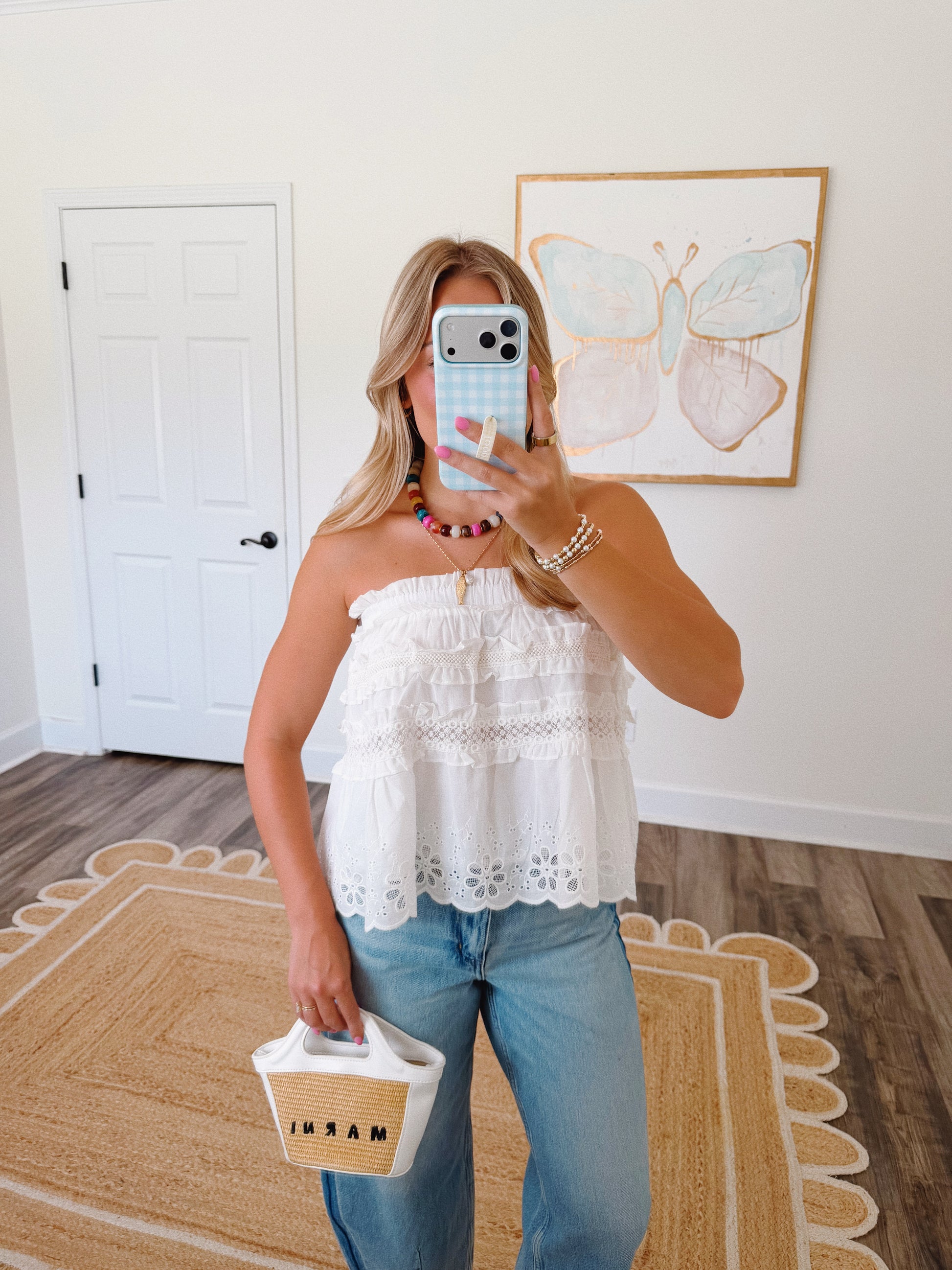 Maisie Eyelet Top