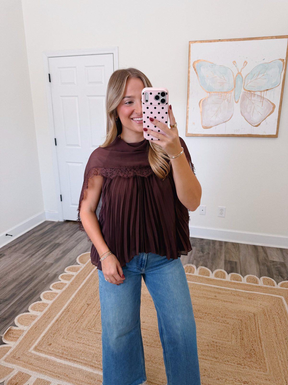 Florence Pleated Top