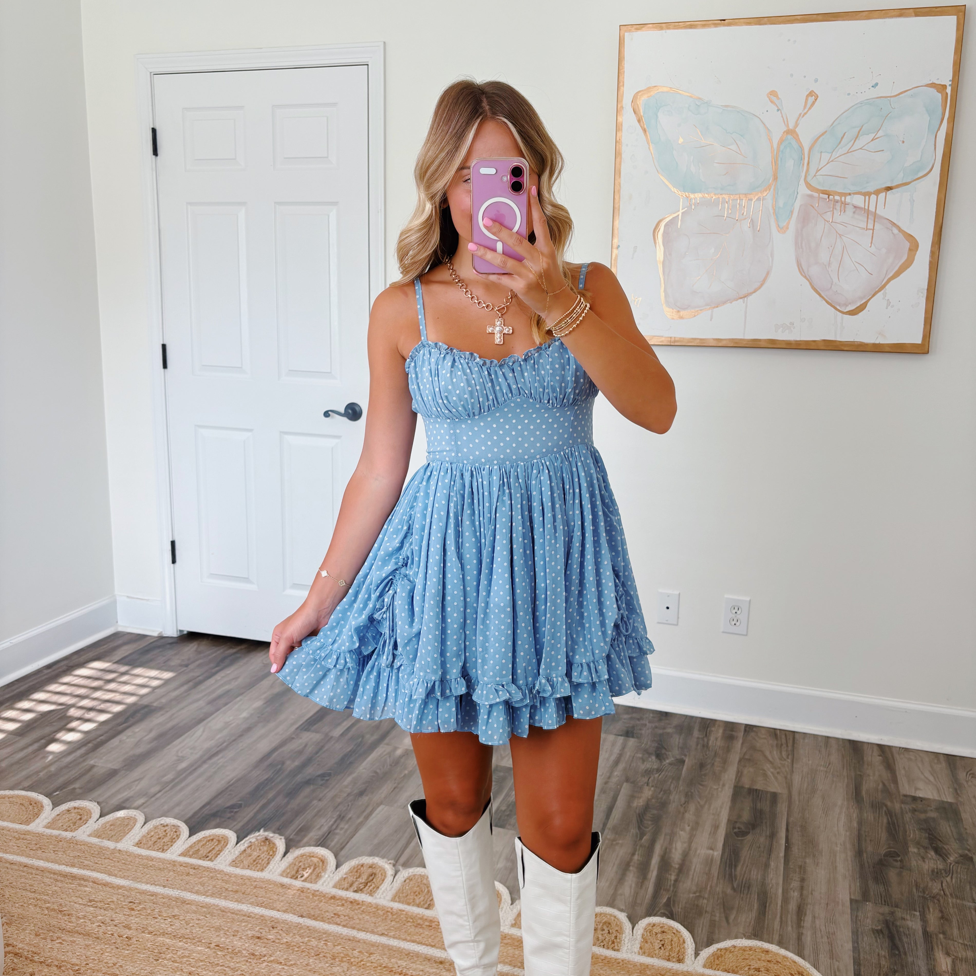 Polly Polka Dot Dress