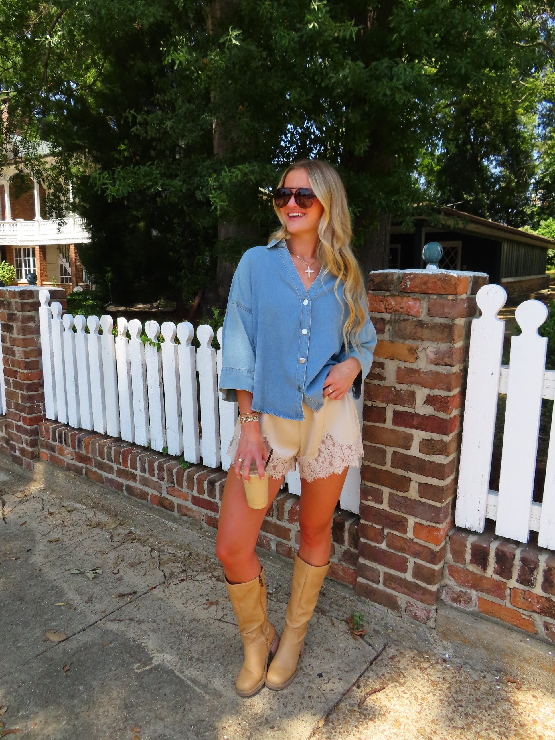Blue Jean Baby Top