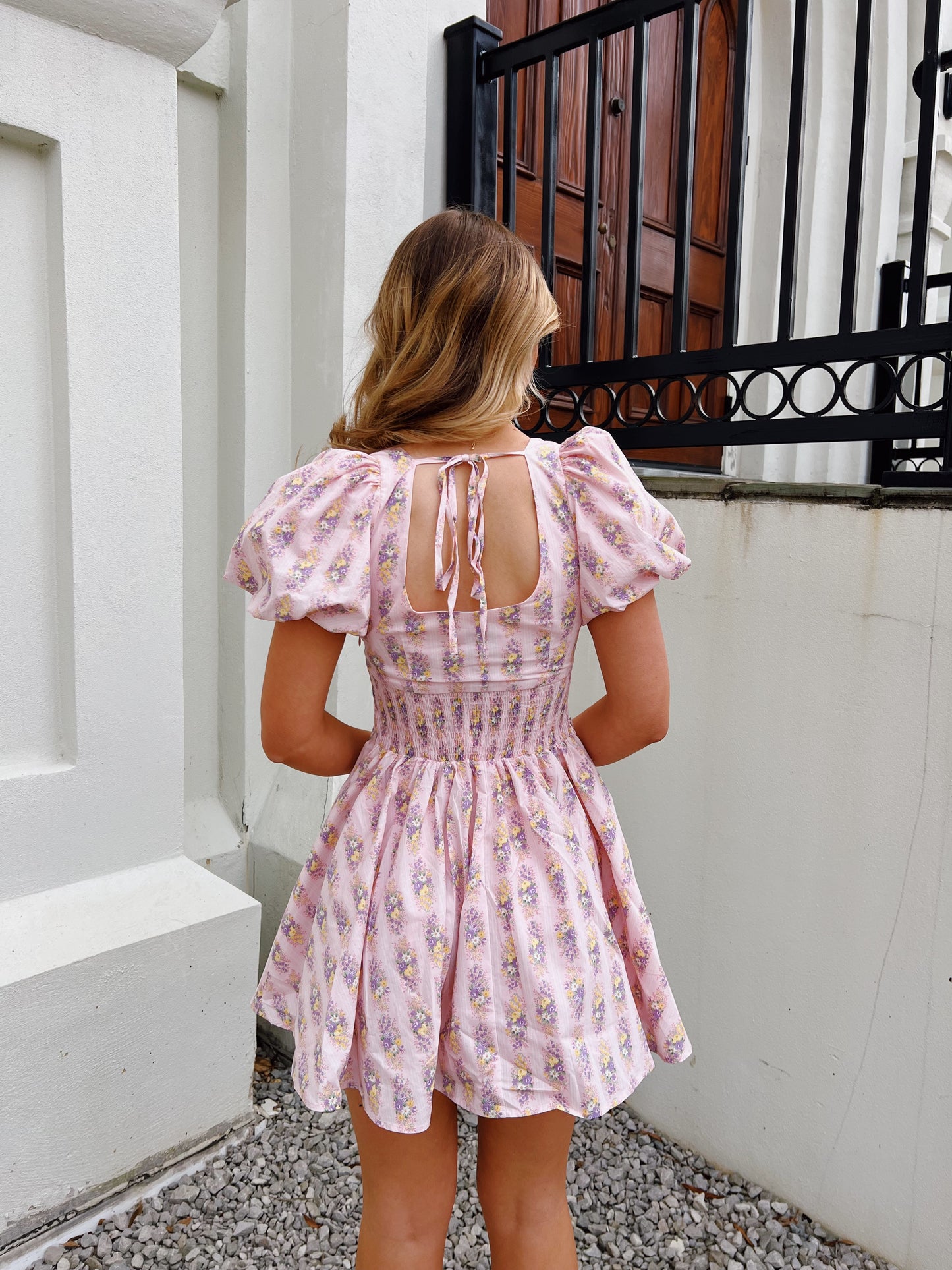 Sweet Springtime Babydoll Dress