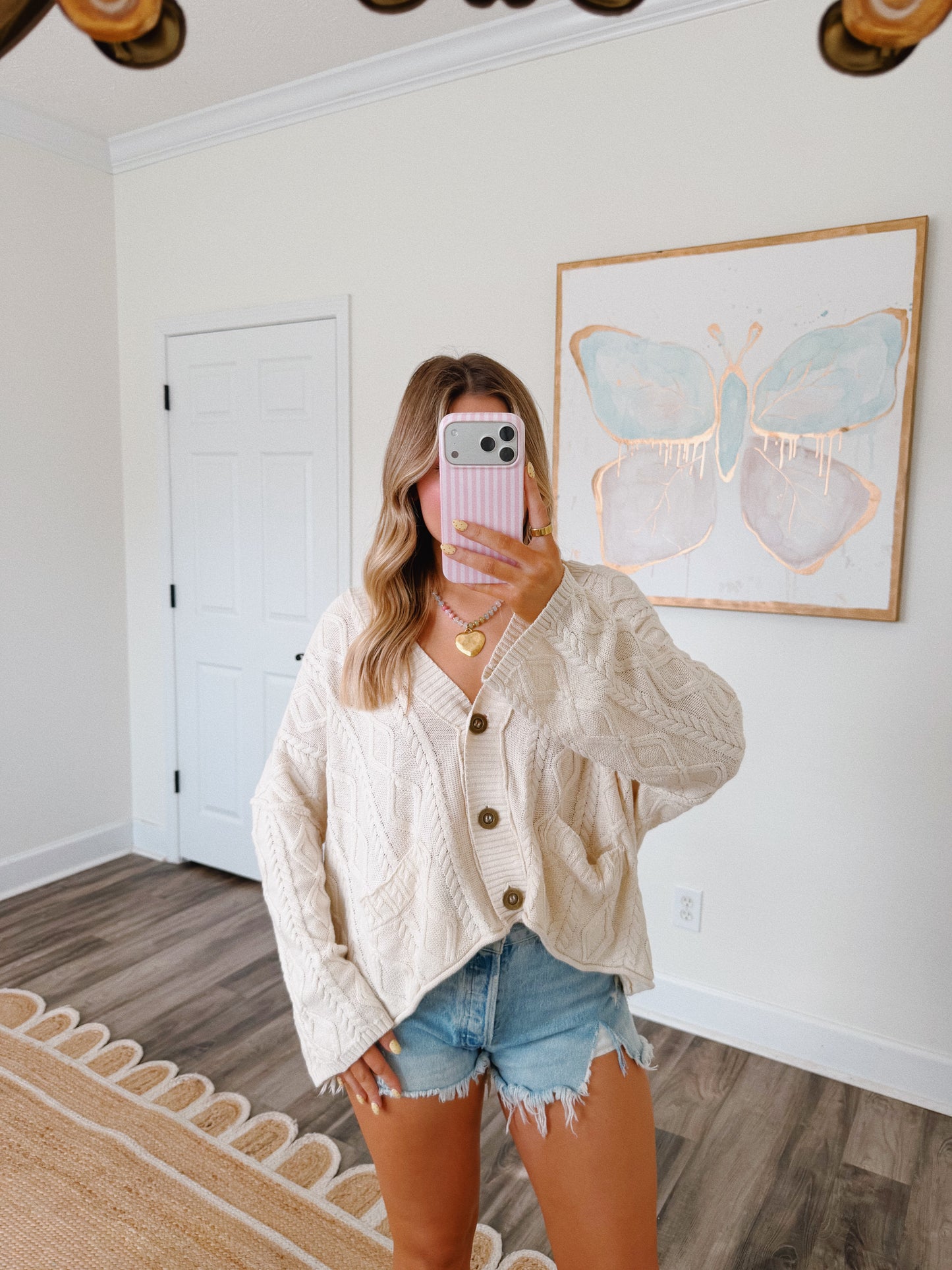 Nina Button Up Cardigan