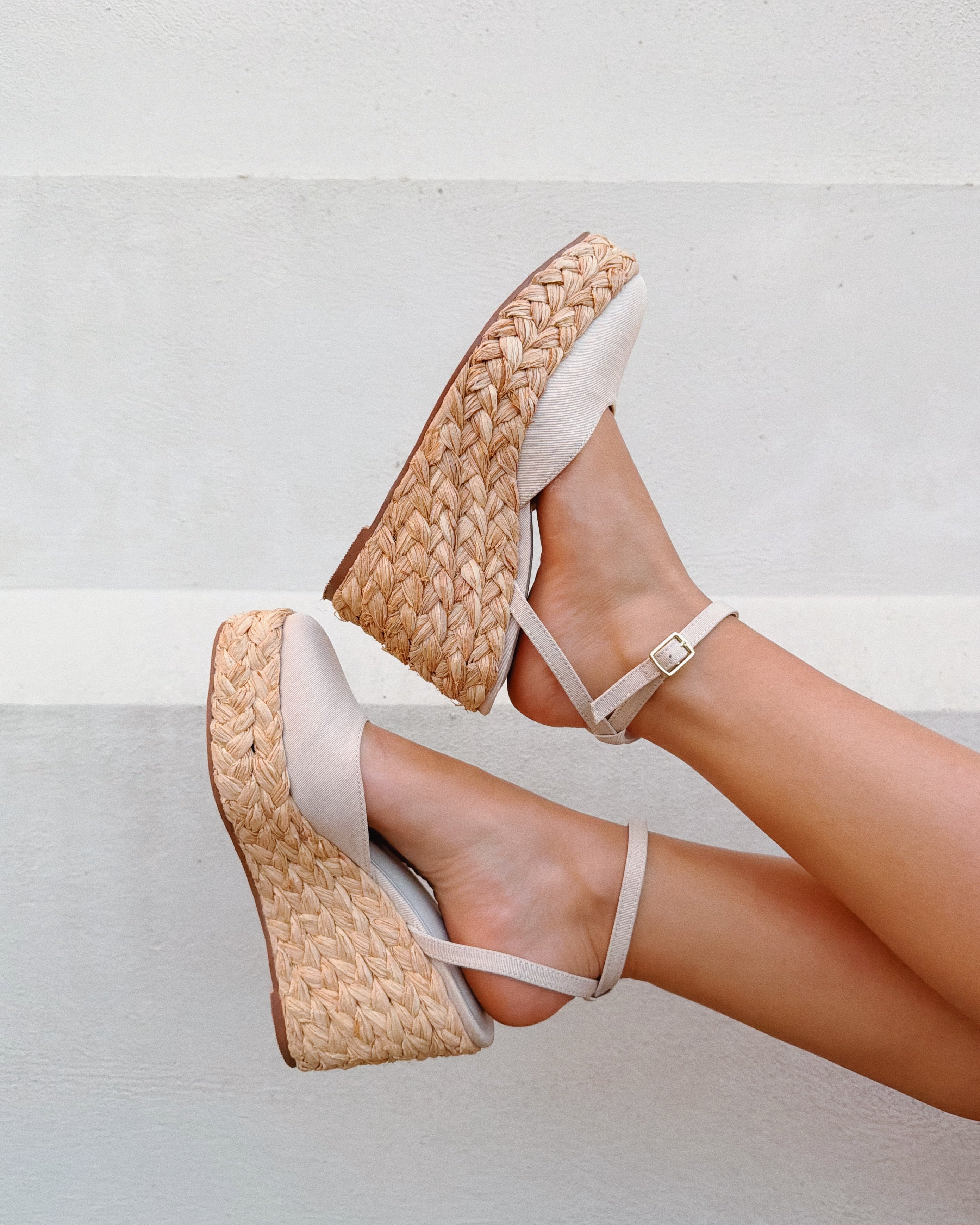 Azura Wedge-Beige
