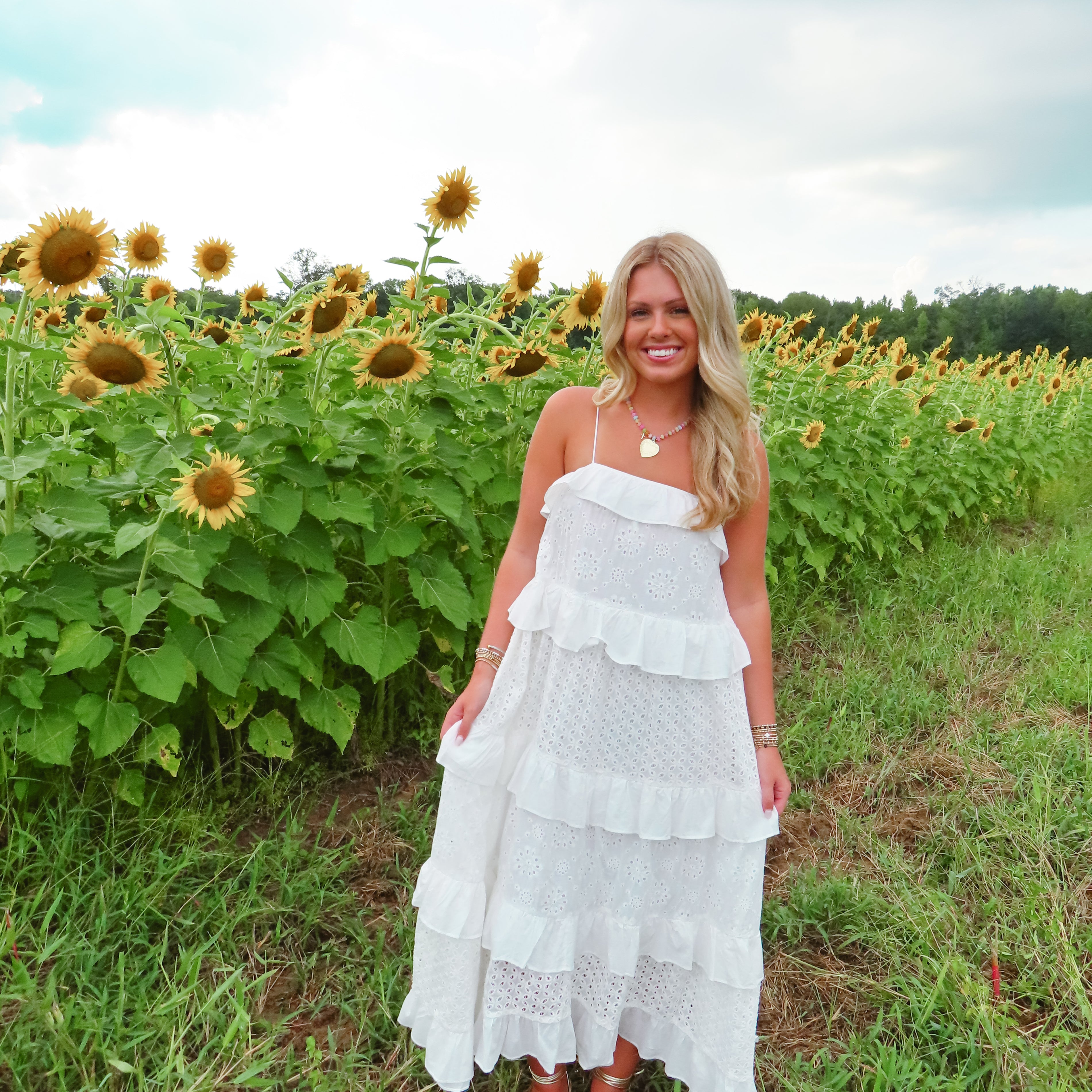 Eyelet Dreams Maxi