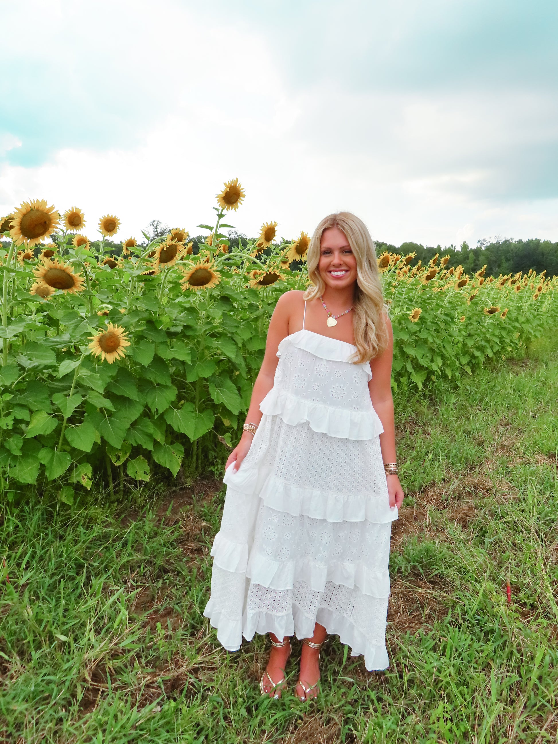 Eyelet Dreams Maxi