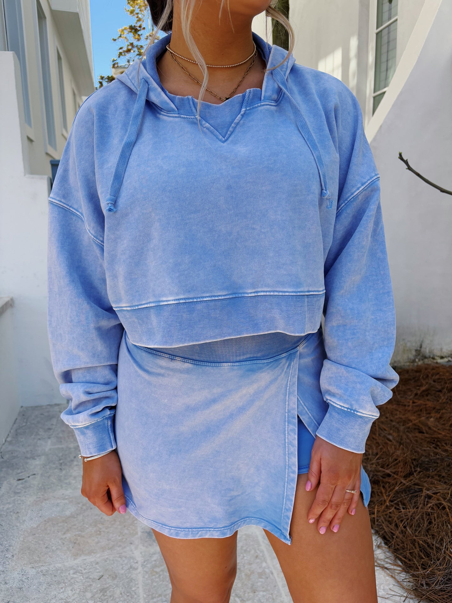 Mineral Wash Lavender Blue Set