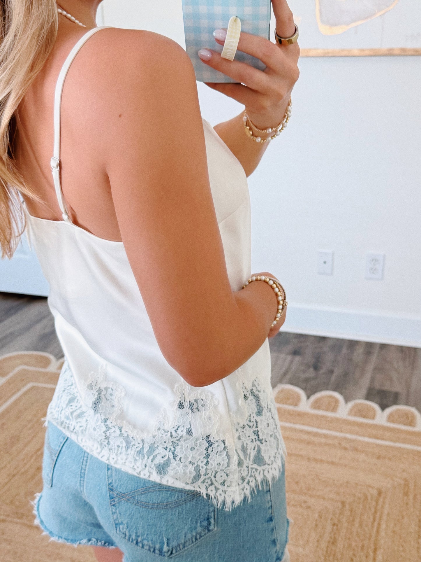 Sienna Lace Trim Top