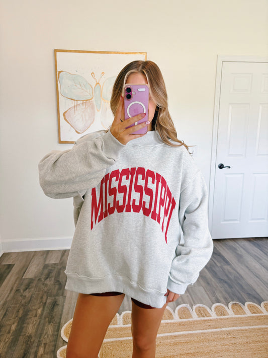 Reversible Mississippi Mockneck