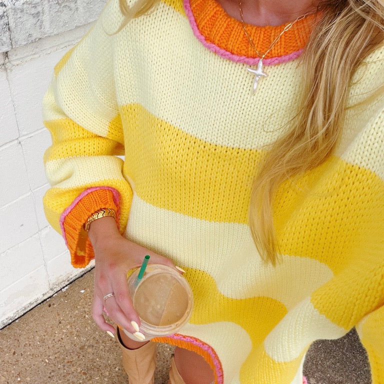 Bright Side Oversized Sweater