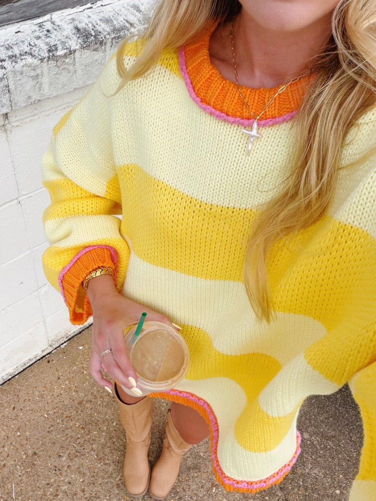 Bright Side Oversized Sweater